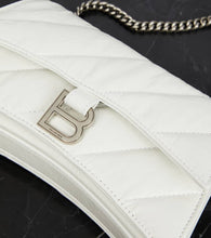 Balenciaga Crush Mini quilted leather wallet on chain