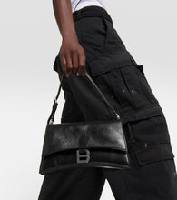 Balenciaga Crush Small leather shoulder bag