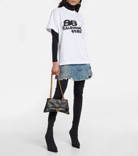 Balenciaga Crush Small leather shoulder bag