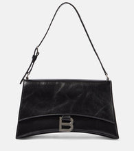 Balenciaga Crush Small leather shoulder bag. Shop Balenciaga Shoulder Bags for women now.