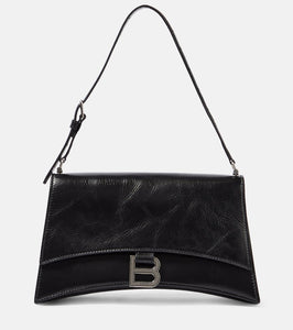 Balenciaga Crush Small leather shoulder bag. Shop Balenciaga Shoulder Bags for women now.