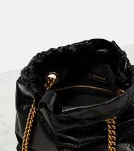Balenciaga Crush Small leather tote bag