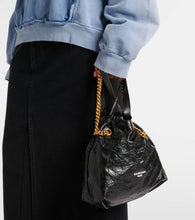 Balenciaga Crush Small leather tote bag