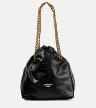 Balenciaga Crush Small leather tote bag. Shop Balenciaga Shoulder Bags for women now.