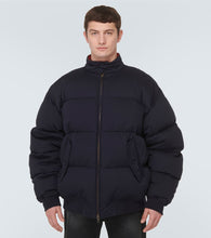 Balenciaga Cut-Up Harrington twill down jacket