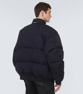 Balenciaga Cut-Up Harrington twill down jacket