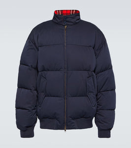 Balenciaga Cut-Up Harrington twill down jacket