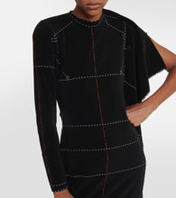 Balenciaga Draped jersey gown