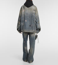 Balenciaga Embellished denim jacket