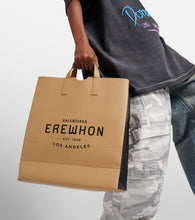 Balenciaga Erewhon leather tote bag