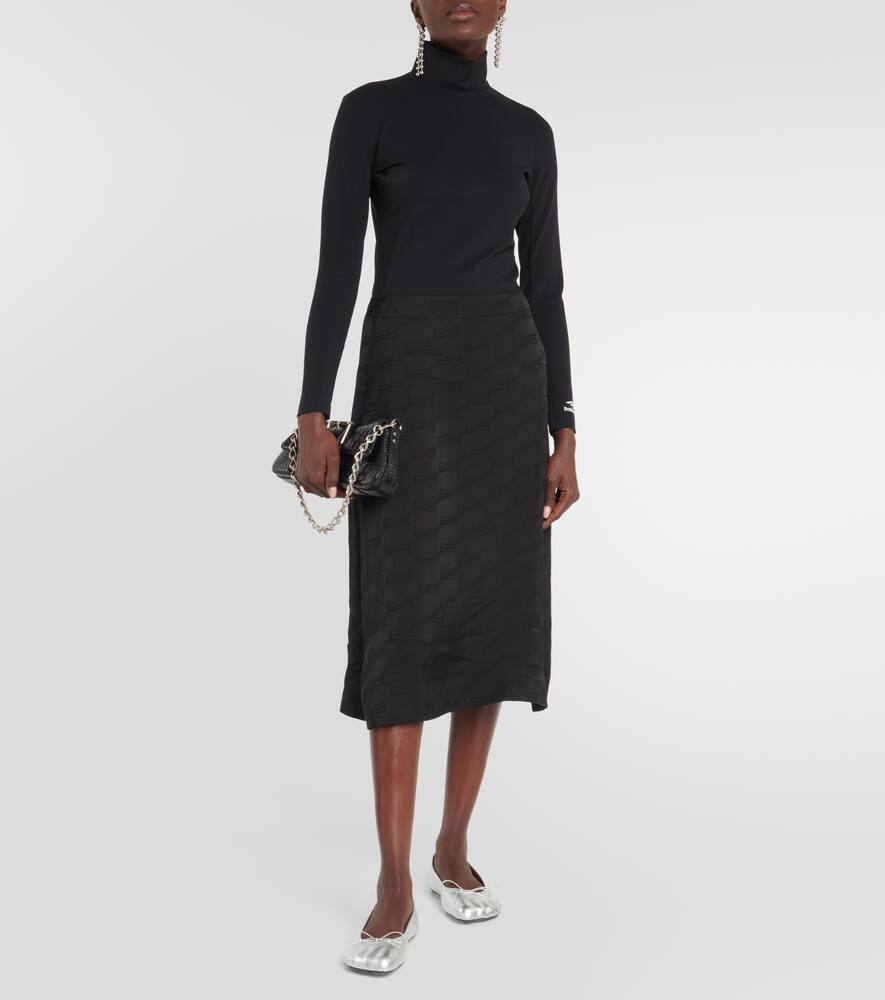 Balenciaga Fetish leather ballet flats