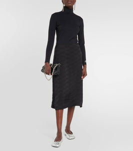 Balenciaga Fetish leather ballet flats