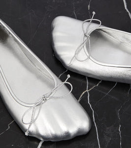 Balenciaga Fetish leather ballet flats