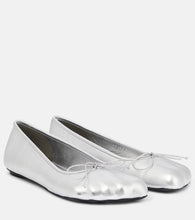 Balenciaga Fetish leather ballet flats