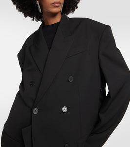 Balenciaga Folded wool jacket