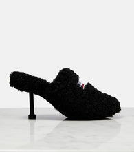 Balenciaga Furry Closed teddy pumps