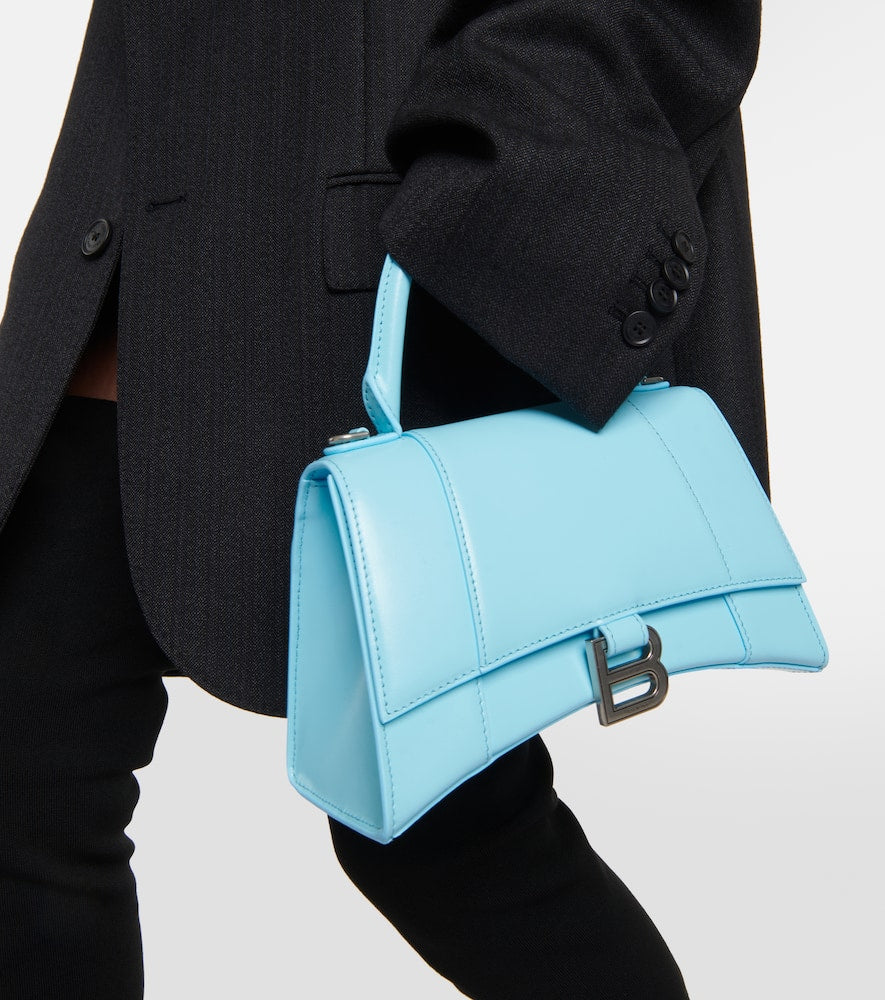 Balenciaga Hourglass Small leather tote bag