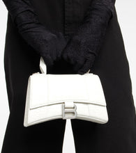 Balenciaga Hourglass XS leather crossbody bag