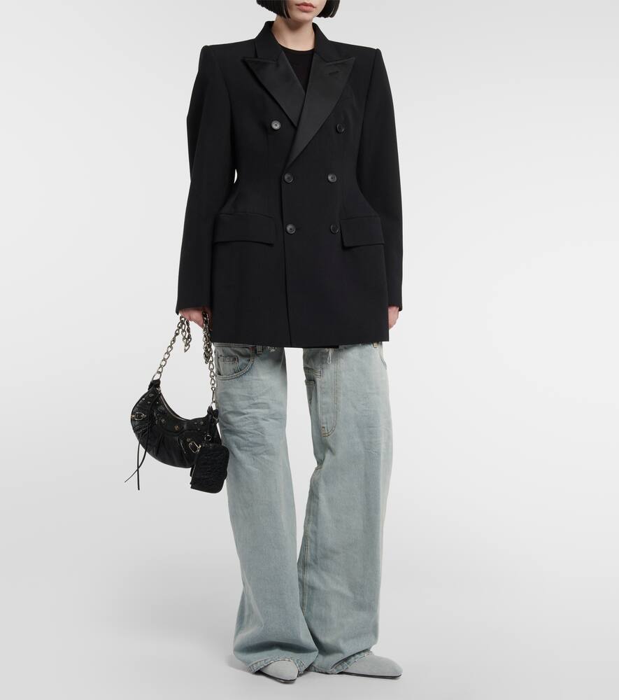 Balenciaga Hourglass double-breasted wool blazer