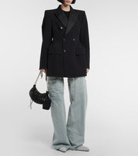 Balenciaga Hourglass double-breasted wool blazer