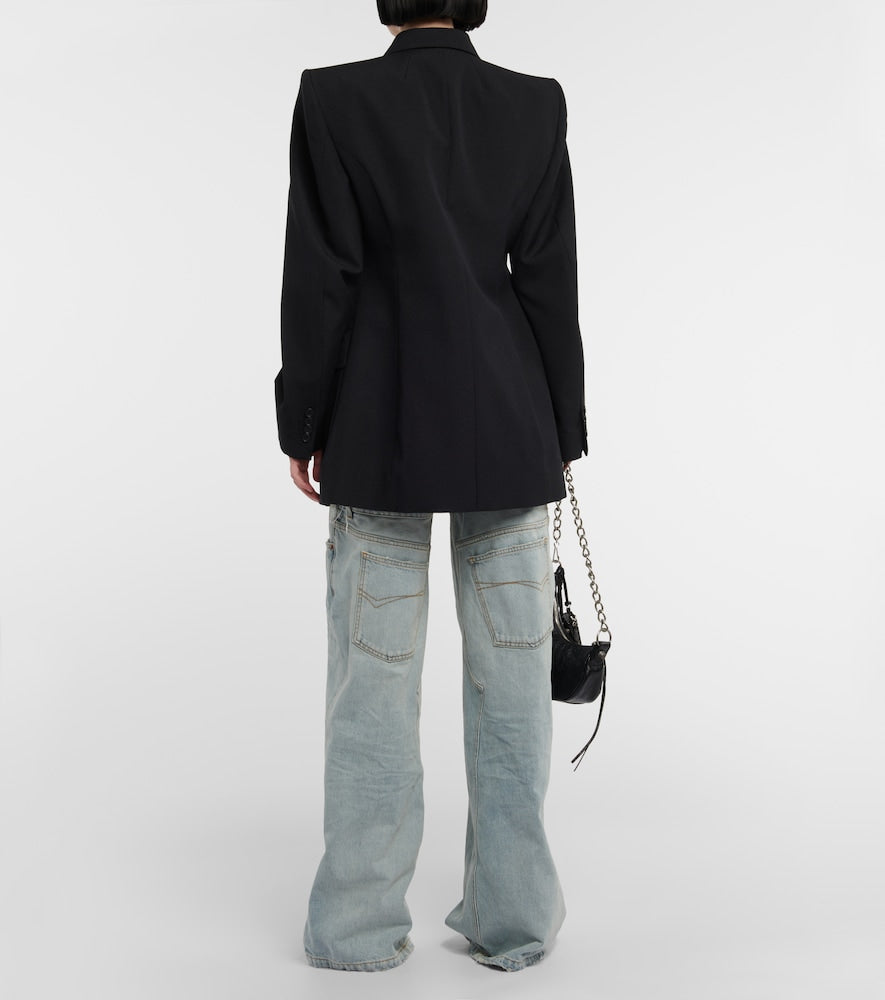 Balenciaga Hourglass double-breasted wool blazer
