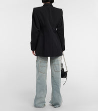 Balenciaga Hourglass double-breasted wool blazer