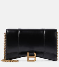 Balenciaga Hourglass leather wallet on chain - Balenciaga Hourglass 链条皮革钱包