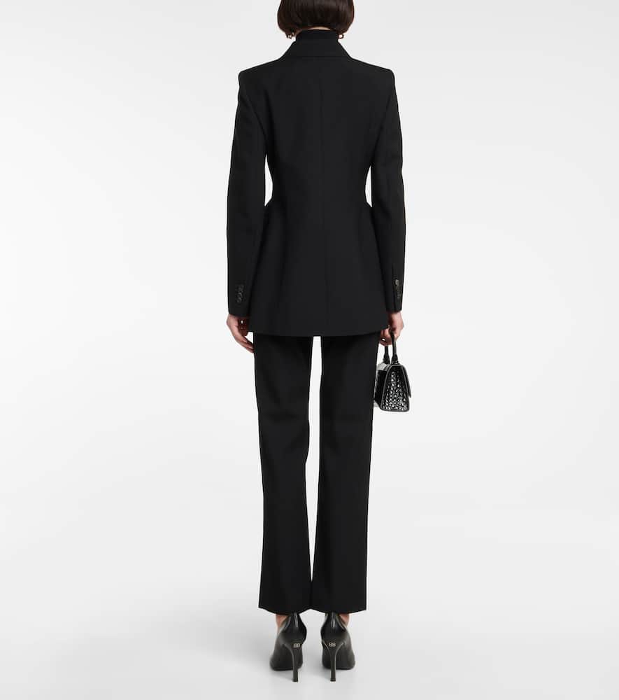 Balenciaga Hourglass virgin wool blazer