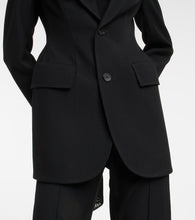 Balenciaga Hourglass virgin wool blazer