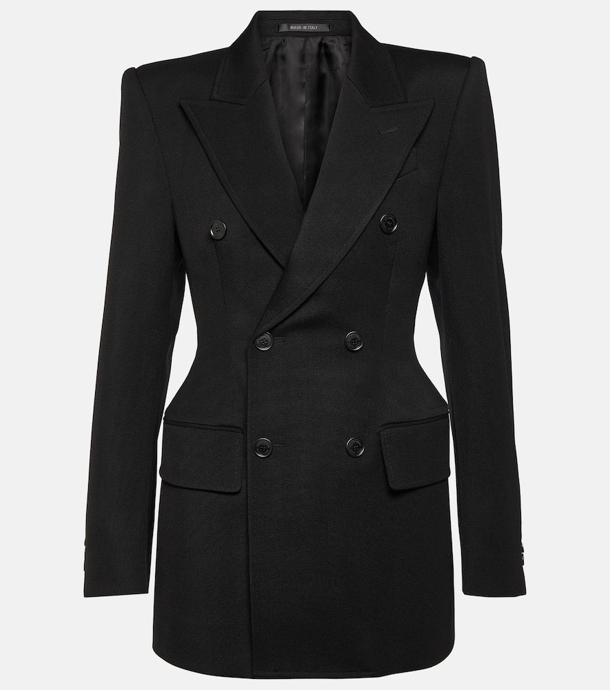 Balenciaga Hourglass wool blazer - Balenciaga Hourglass 羊毛西装外套