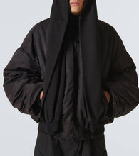 Balenciaga Incognito hooded bomber jacket