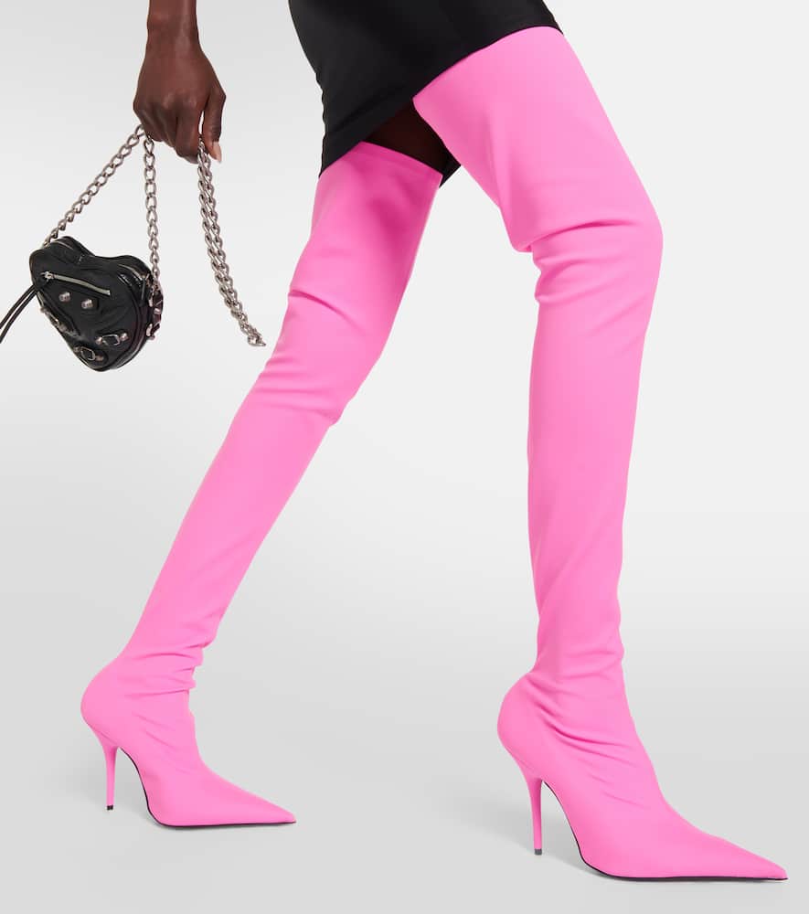 Balenciaga Knife over-the-knee boots