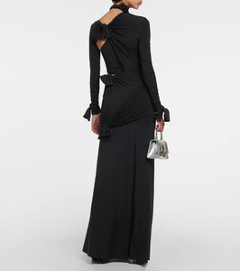Balenciaga Knot cutout gown