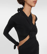 Balenciaga Knot cutout gown