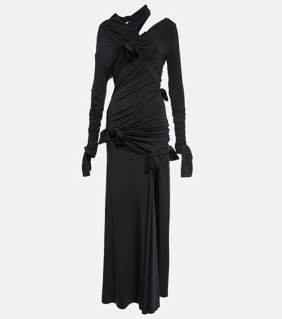 Balenciaga Knot cutout gown