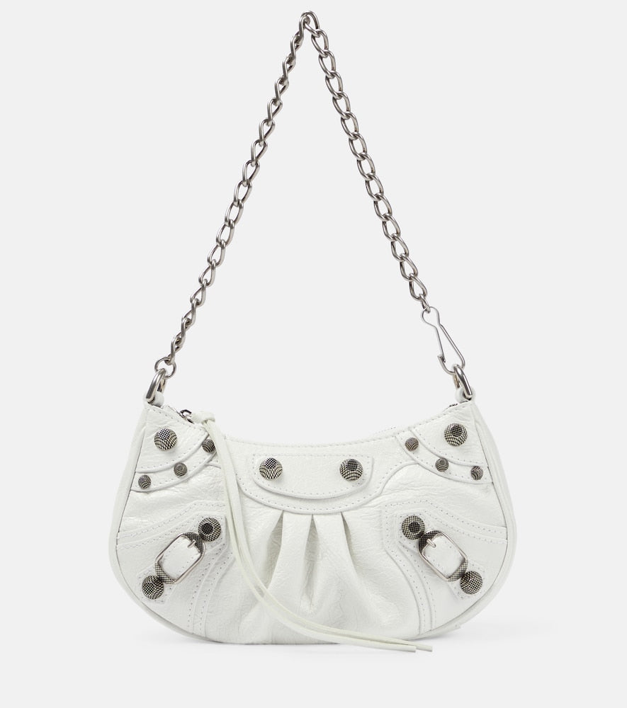 Balenciaga Le Cagole Mini leather shoulder bag - Balenciaga Le Cagole 迷你皮革单肩包