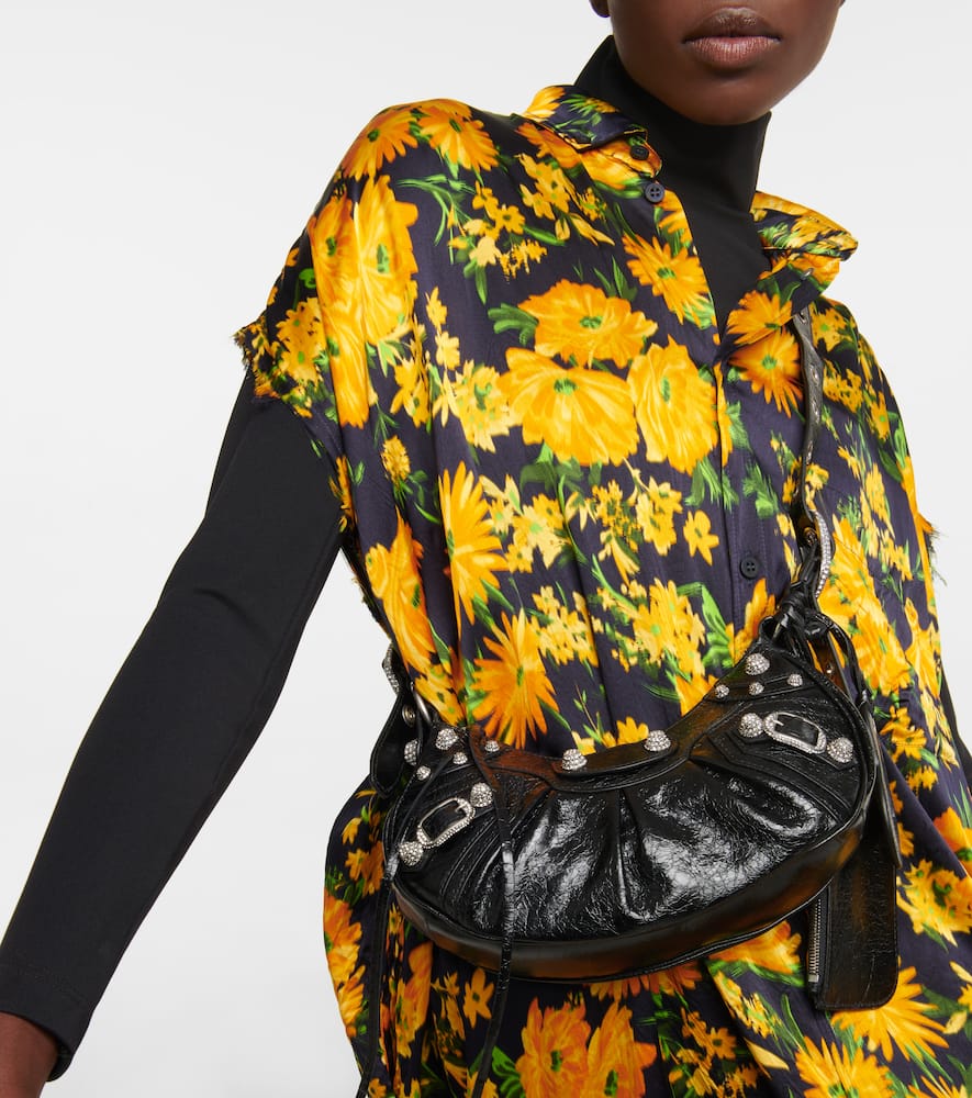 Balenciaga Le Cagole XS leather shoulder bag