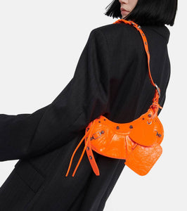 Balenciaga Le Cagole XS leather shoulder bag