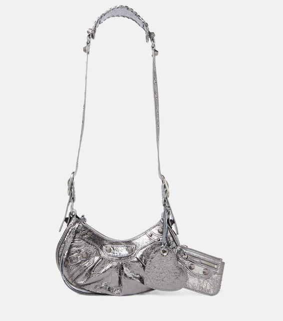 Balenciaga Le Cagole XS leather shoulder bag. Shop Balenciaga Shoulder Bags for women now.
