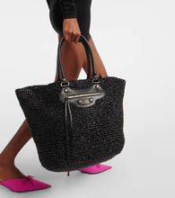 Balenciaga Le Cagole mesh shoulder bag