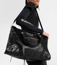 Balenciaga Le City Medium leather shoulder bag
