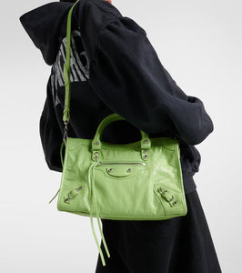 Balenciaga Le City Small leather shoulder bag