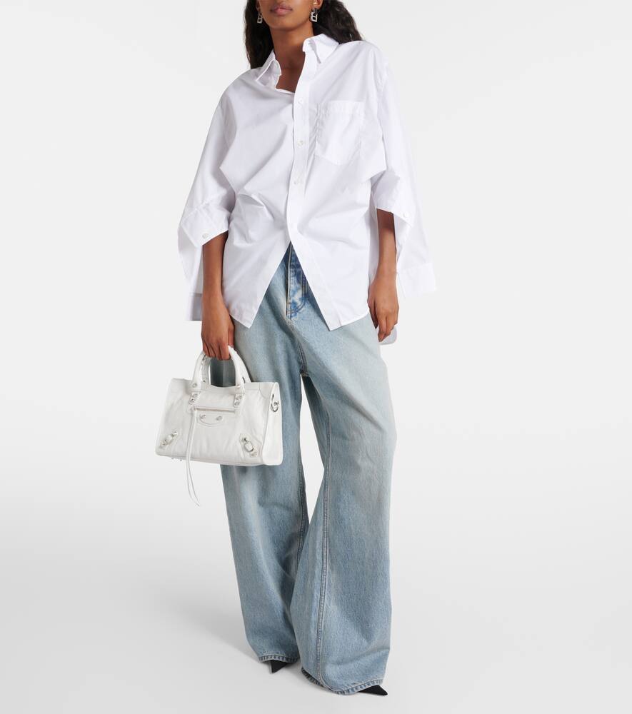 Balenciaga Le City Small leather tote bag