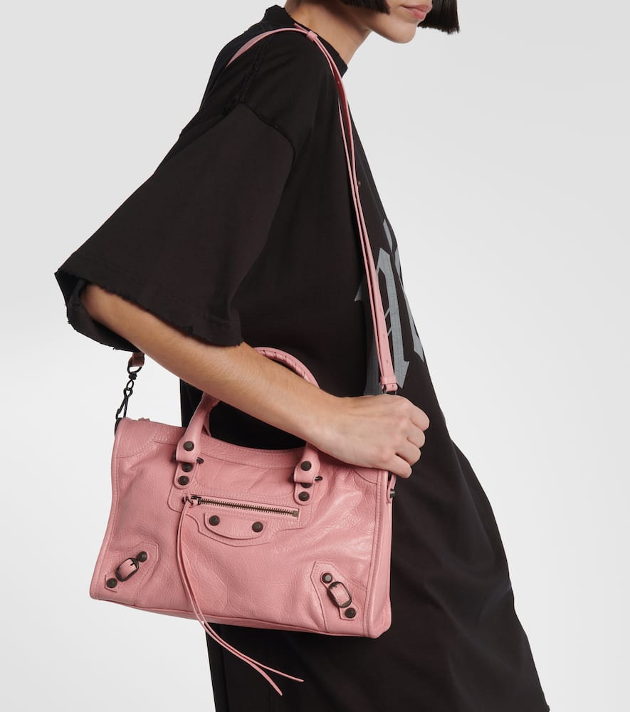Balenciaga Le City Small leather tote bag