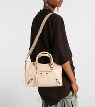 Balenciaga Le City Small leather tote bag