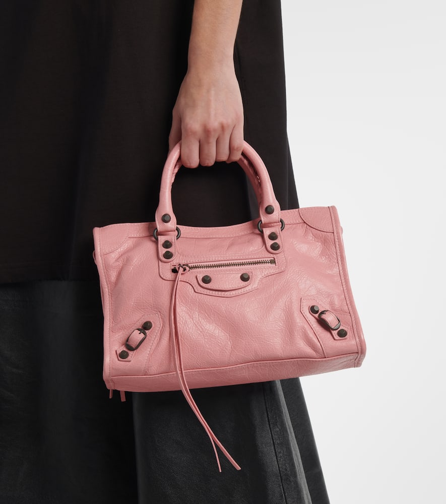 Balenciaga Le City Small leather tote bag