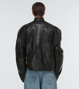 Balenciaga Leather biker jacket