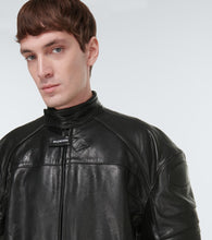 Balenciaga Leather biker jacket