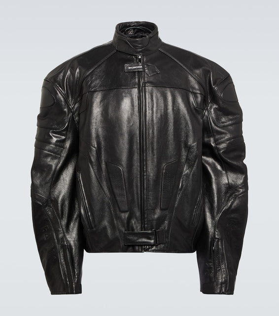 Balenciaga Leather biker jacket