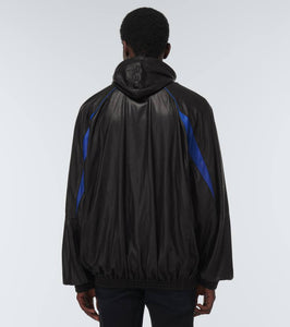 Balenciaga Leather hoodie